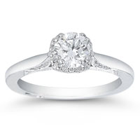 .75ct Round Brilliant GIA I/SI2 Tacori Engagement Ring  